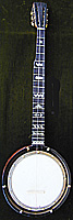 Early Musical Instruments, antique Banjo