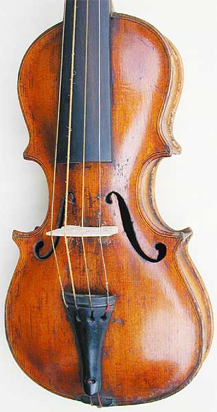 Dancemaster Violin - Pochette Baroque, table