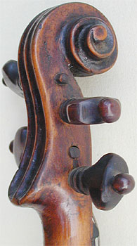 Dancemaster Violin - Pochette Baroque, head side