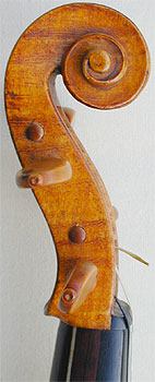 Dancemaster Violin - Pochette Baroque, head side