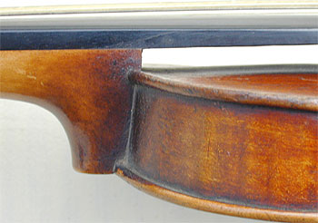 Chanot Type Dancemaster Violin, heel
