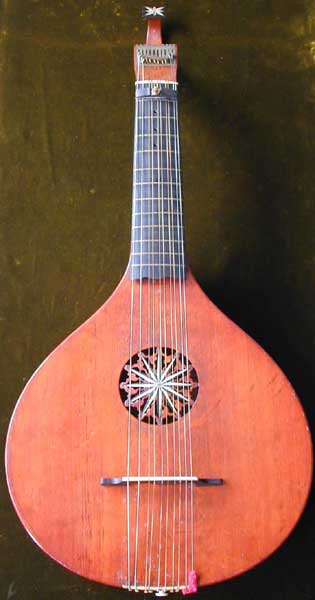 Early Musical Instruments part of the Bruderlin Collection, antique English Guitar by Preston London