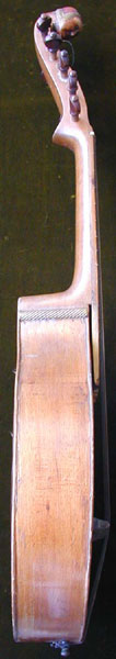 Early Musical Instruments, antique Halszither, Neck Cittern by Zaugg