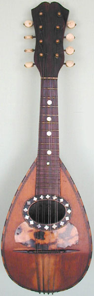 Early Musical Instruments, antique Mandolin by Ermenegildo Ferrari
