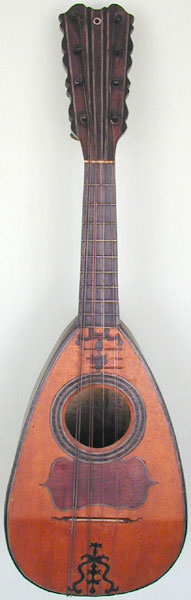 Early Musical Instruments, antique Mandolin by Pietro Lippi