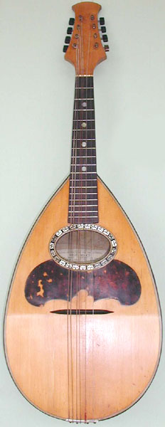 Early Musical Instruments, antique Mandolin by Raffaele Calace