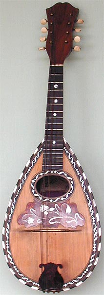 Early Musical Instruments, antique Mandolin by Carlo Cristini