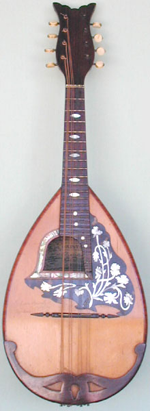 Early Musical Instruments, antique Mandolin by E. De Cristofaro