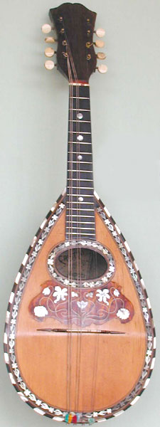 Early Musical Instruments, antique Mandolin by Carlo Cristini