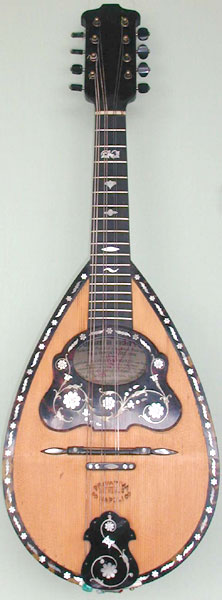 Early Musical Instruments, antique Mandolin by Giovanni De Meglio