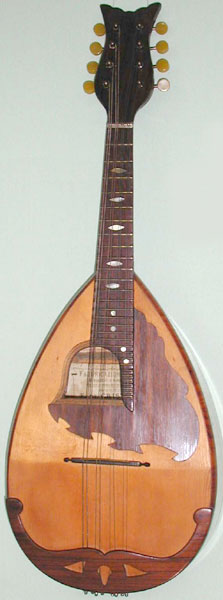 Early Musical Instruments, antique Mandolin by E. de Cristofaro