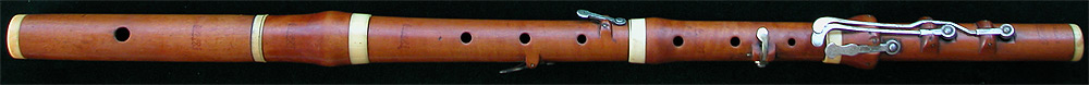 Early Musical Instruments, antique boxwood Flute by Potter