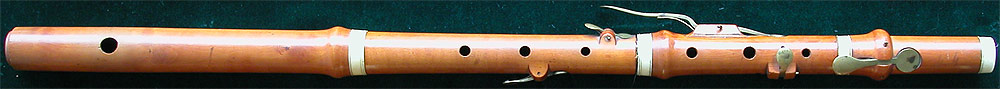 Early Musical Instruments, antique boxwood Flute, Civil War Era