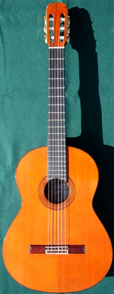 Early Musical Instruments, Classical Guitar by Jos Ramirez dated 1972