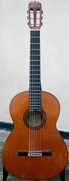 Early Musical Instruments, Classical Guitar by Jos Ramirez dated 1985