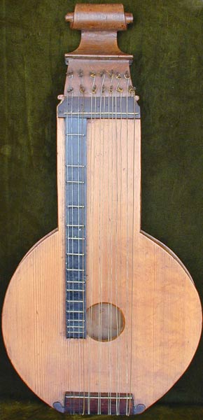 Early Musical Instruments, antique Schlagzither, Strike Cittern by Anonymous