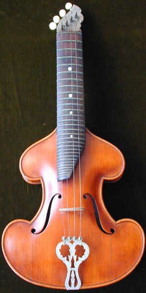 Early Musical Instruments, antique Streichmelodeon, Violin Cittern by Enders