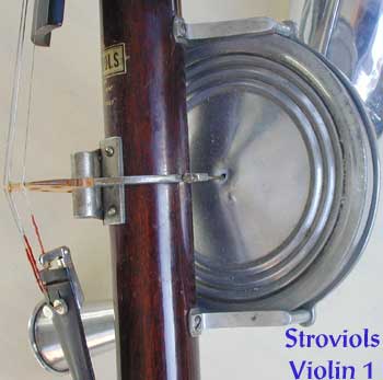 Stroviols Violin # 1, detail 2