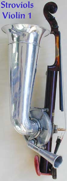 Stroviols Violin #1, side view