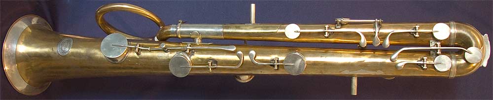 Early Musical Instruments, antique Ophicleide by Henry Smith