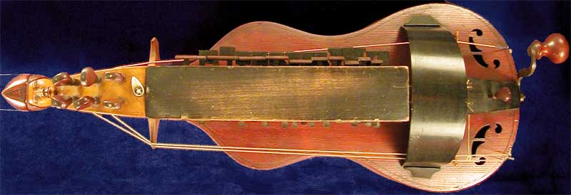 Early Musical Instruments, antique Hurdy Gurdy