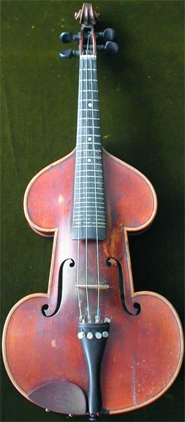 Early Musical Instruments, antique Violin Zither or Cittern by V. Bestgen
