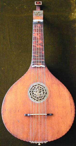 Early Musical Instruments, antique English Guitar by Preston