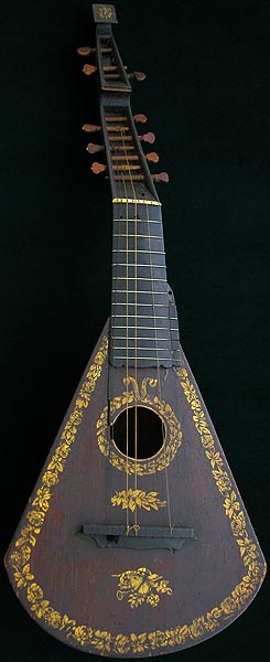 Early Musical Instruments part of the Bruderlin Collection, antique Arch Lute by Barry