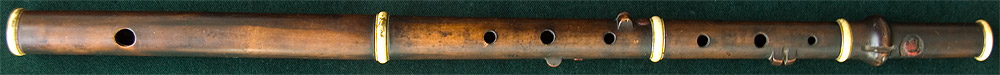 Early Musical Instruments, antique boxwood Flute by Anonymous