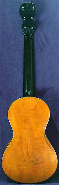 Early Musical Instruments part of the Bruderlin Collection, antique Romantic Guitar by Anonymous around 1820