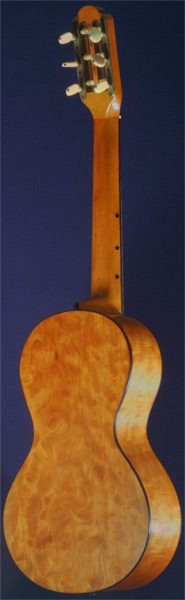 Early Musical Instruments part of the Bruderlin Collection, antique Romantic Guitar by Ren Lacote dated 1845