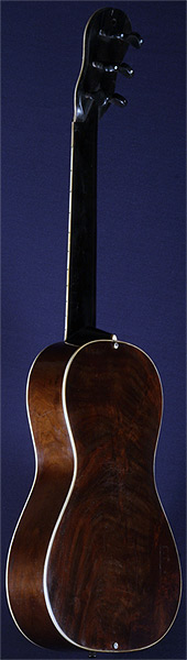 Early Musical Instruments part of the Bruderlin Collection, antique Romantic Guitar by Carlo Bergonzi early 1800s