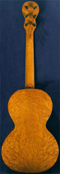 Early Musical Instruments part of the Bruderlin Collection, antique Romantic Guitar by Dubois around 1830