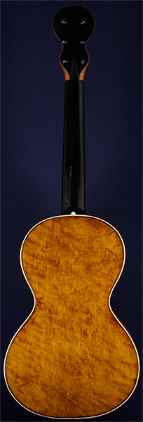 Early Musical Instruments part of the Bruderlin Collection, antique Romantic Guitar by Mougeot around 1840