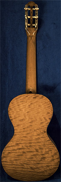 Early Musical Instruments part of the Bruderlin Collection, antique Romantic Guitar by Ren Lacote dated 1864