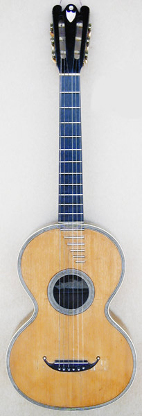 Early Musical Instruments part of the Bruderlin Collection, antique Guitar