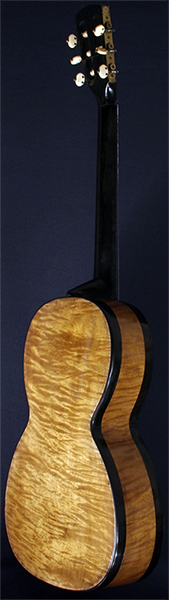 Early Musical Instruments part of the Bruderlin Collection, antique Romantic Guitar by Gennaro Fabricatore dated 1836