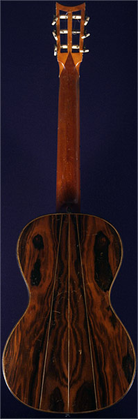 Early Musical Instruments part of the Bruderlin Collection, antique Romantic Guitar by G. L. Panormo dated 1864