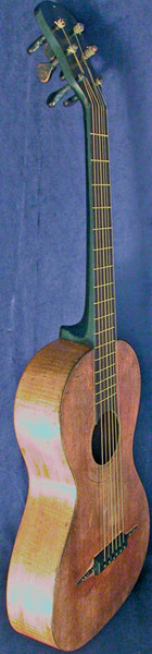 Early Musical Instruments part of the Bruderlin Collection, antique Romantic Guitar by Goulding & Co 1840s