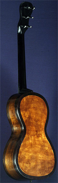 Early Musical Instruments part of the Bruderlin Collection, antique Romantic Guitar by Gennaro Fabricatore dated 1828