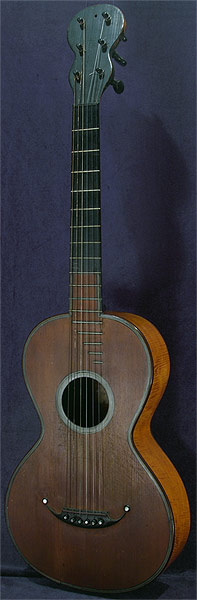 Early Musical Instruments part of the Bruderlin Collection, antique Romantic Guitar by Anonymous 1810s