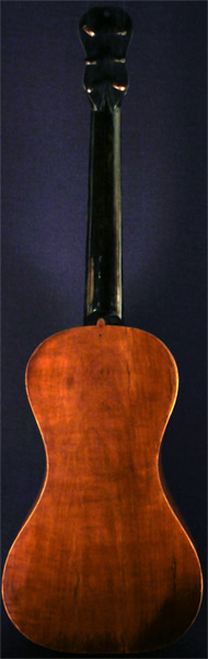 Early Musical Instruments part of the Bruderlin Collection, antique Baroque Guitar by Carlo Guadagnini around 1800
