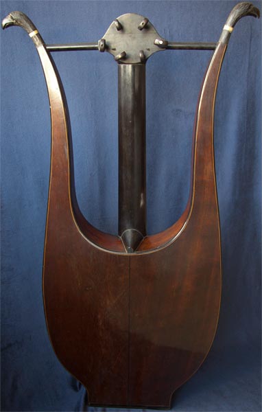 Early Musical Instruments part of the Bruderlin Collection, antique Lyra Guitar by Pons dated 1807