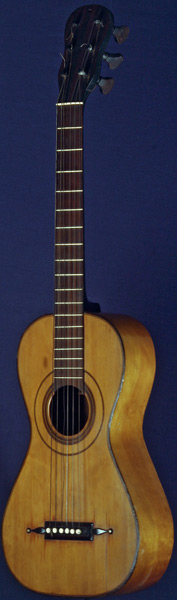 Early Musical Instruments part of the Bruderlin Collection, antique Romantic Guitar by Louis Panormo dated 1825