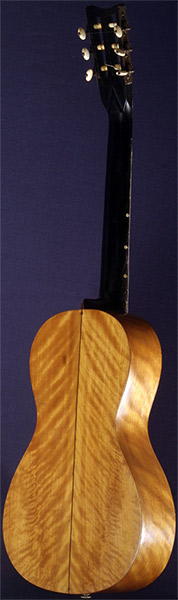 Early Musical Instruments part of the Bruderlin Collection, antique Romantic Guitar by Louis Panormo dated 1829