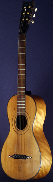 Early Musical Instruments part of the Bruderlin Collection, antique Romantic Guitar by Louis Panormo dated 1829