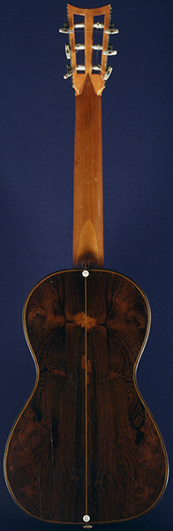 Early Musical Instruments part of the Bruderlin Collection, antique Romantic Guitar by Louis Panormo dated 1833