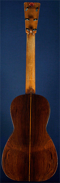 Early Musical Instruments part of the Bruderlin Collection, antique Romantic Guitar by Antonio Lorca dated 1833