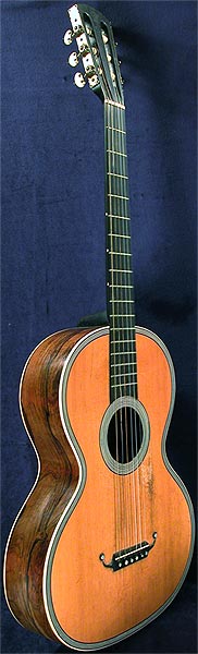 Early Musical Instruments part of the Bruderlin Collection, antique Romantic Guitar by Anonymous 1850s