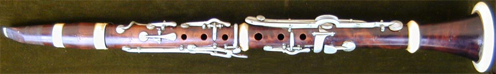 Early Musical Instruments, antique Clarinet by Berthold
